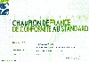 - CHAMPION DE FRANCE